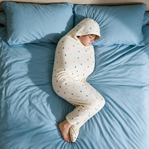 Sensory Sleep Pod- Rainbow Polka dot